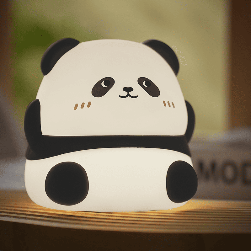 MeWaii® Cute Panda Night Light LED Squishy Tap Lamp Best Gift for Baby and Girl