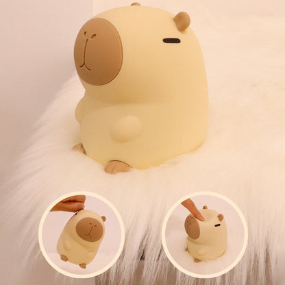 Adorable Capybara Squishy Night LED Lamp Best Gift